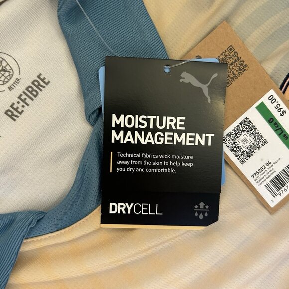 Puma Men's Manchester City MCFC 24/25 Soccer Jersey Size L - Large - NWT $95 - Picture 15 of 16